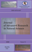 Journal of Advanced Research in Natural Science. Issue 11