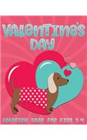 Valentine's Day Coloring Book for Kids 2-4