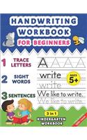 Handwriting Workbook for Beginners