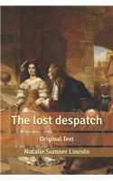 The lost despatch