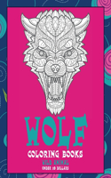 Wild Animal Coloring Books - Under 10 Dollars - Wolf