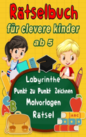 Rätselbuch für clevere kinder ab 5