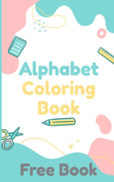 alphabet coloring book free book