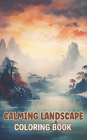 Calming Landscape Coloring Book