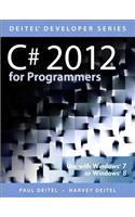 C# 2012 for Programmers