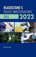 Blackstone's Police Investigators' Q&A 2022