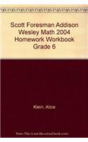 Sfaw Math 2004 Homework Workbook Grade 6