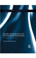 Gender, Development and Environmental Governance