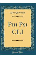 Phi Psi CLI (Classic Reprint)