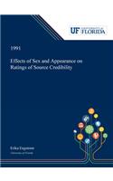 Effects of Sex and Appearance on Ratings of Source Credibility