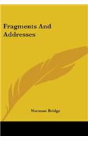 Fragments And Addresses