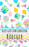 Alles Gute zum Geburtstag Rüdiger