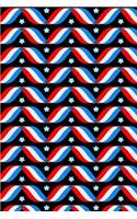 Patriotic Pattern - United States Of America 109: Graph Paper 5x5 Notebook for Patriots and Locals