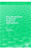 New Perspectives on Human Resource Management (Routledge Revivals)