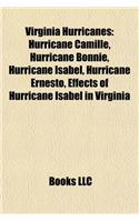 Virginia Hurricanes: Hurricane Camille, Hurricane Bonnie, Hurricane Isabel, Hurricane Ernesto, Effects of Hurricane Isabel in Virginia