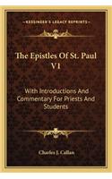 Epistles of St. Paul V1