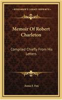 Memoir of Robert Charleton