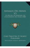 Annales Des Mines V3