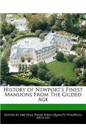 History of Newport's Finest Mansions from the Gilded Age
