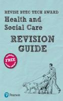 Pearson REVISE BTEC Tech Award Health and Social Care Revision Guide inc online edition - pre-2022 edition