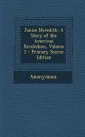 Janice Meredith: A Story of the American Revolution, Volume 2