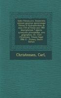 Index Filicum, Sive, Enumeratio Omnium Generum Specierumque Filicum Et Hydropteridum AB Anno 1753 Ad Finem Anni 1905 Descriptorium ? Adjectis Synonymis Principalibus, Area Geographica, Etc. /Carl Christensen. Volume Suppl. 1906-12 - Primary Source: (Latin)