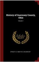 History of Guernsey County, Ohio; Volume 1