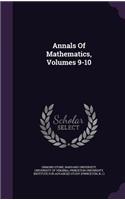 Annals Of Mathematics, Volumes 9-10