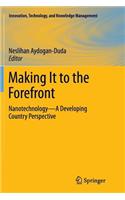 Making It to the Forefront