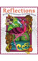 Reflections: Birds and Animals Coloring Book