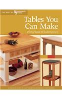 Tables You Can Make