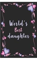 World's Best daughter