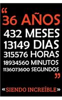 36 Años Siendo Increible