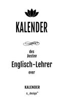 Kalender für Englisch-Lehrer