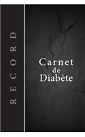 Carnet de Diabète: Carnet diabetique avec suivi de Glycémie sur 53 semaines - 111 pages, 15,24 x 22,86cm - Broché - Avant après, 5 moments de la journée - fond roche n
