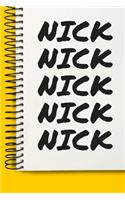Name NICK A beautiful personalized