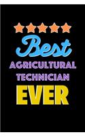 Best Agricultural Technician Evers Notebook - Agricultural Technician Funny Gift
