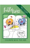 FuzzyPuffs: Coloring book for kids