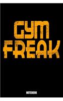 Gym Freak Notebook