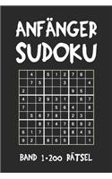 Anfänger Sudoku Band 1 200 Rätsel: Puzzle Rätsel Heft, 9x9, 2 Rätsel pro Seite
