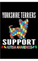 Yorkshire Terrier Support Autism Awareness