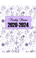 Monthly Planner 2020-2024