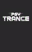 Psy trance: 6x9 Music - grid - squared paper - notebook - notes