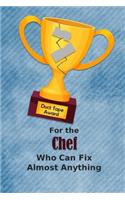 For the Chef Who Can Fix Almost Anything - Duct Tape Award: Employee Appreciation Journal and Gift Idea
