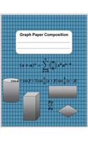 Graph Paper Composition: 100 Pages/Quad Ruled Pages, {8.5x11IN/21.59x27.94 CM}, Grid Paper notebook