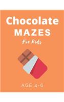 Chocolate Mazes For Kids Age 4-6