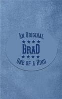 Brad: Personalized Writing Journal for Men