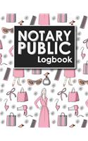 Notary Public Logbook: Notary Book, Notary Public Journal, Notary Log Book, Notary Records Journal, Cute Beauty Shop Cover(94 Notary Public Logbook)