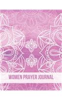 Womens Prayer Journal: Lotus Mandala Design Prayer Journal Book With Calendar 2018-2019, Dialy Guide for prayer, uplifting messages, Bible Journaling techniques to express