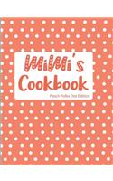 Mimi's Cookbook Peach Polka Dot Edition